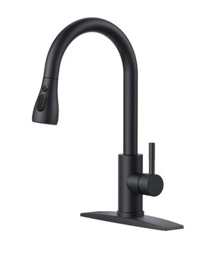Pull Down Kitchen Faucet – Brushed Nickel, Single Handle