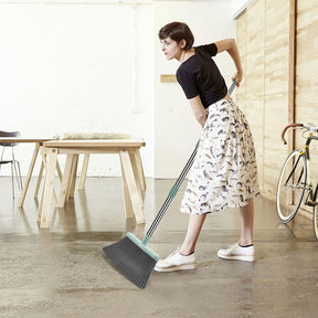 Upright Broom and Dustpan Set – Long Handle, Indoor & Outdoor Use