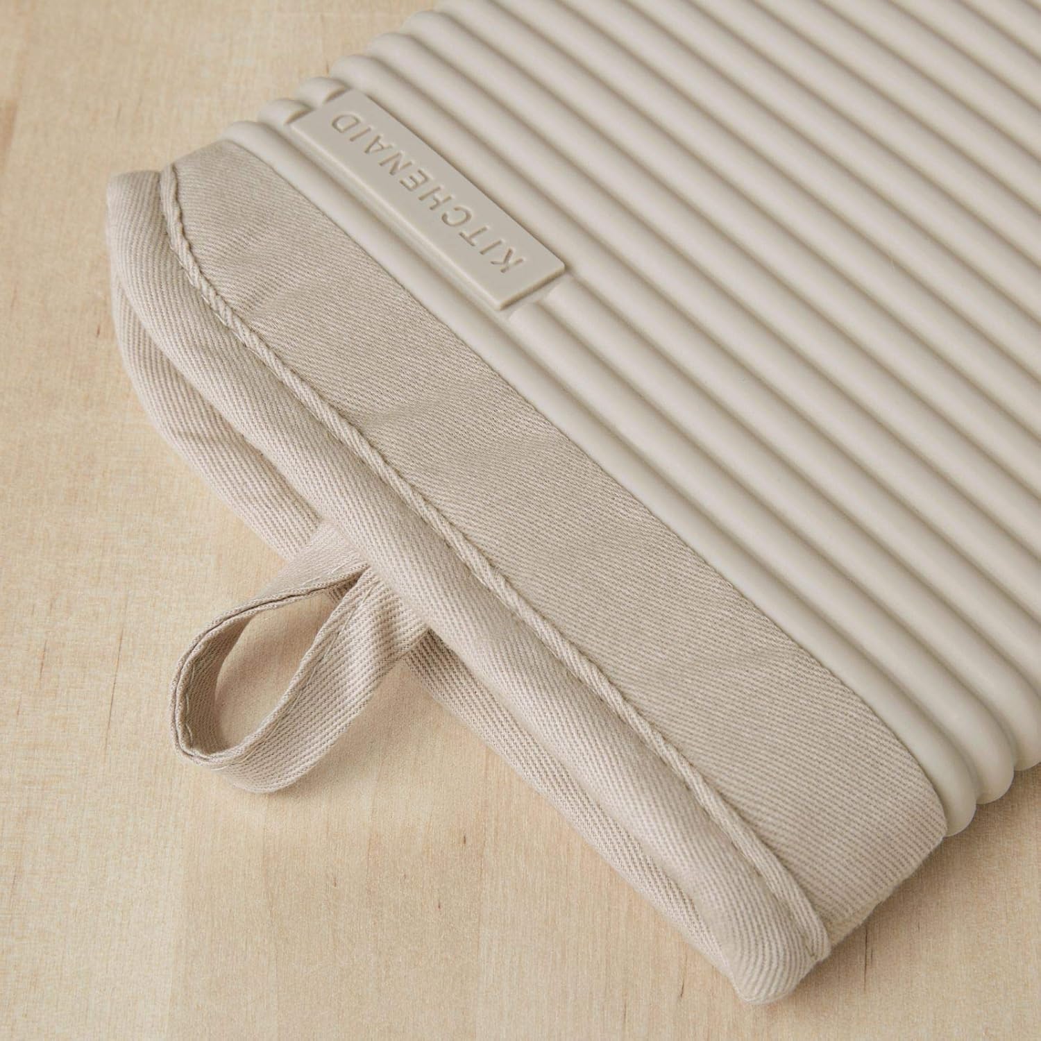 Silicone Oven Mitts – Set of 2, Ribbed Grip, Heat Resistant