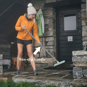 Upright Broom and Dustpan Set – Long Handle, Indoor & Outdoor Use