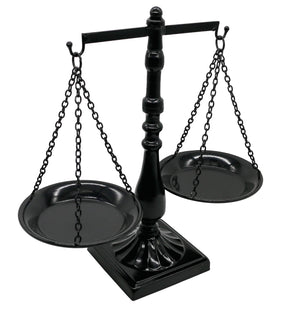 Vintage Jewelry Tray – Metal Libra Cosmetic Organizer, Bronze